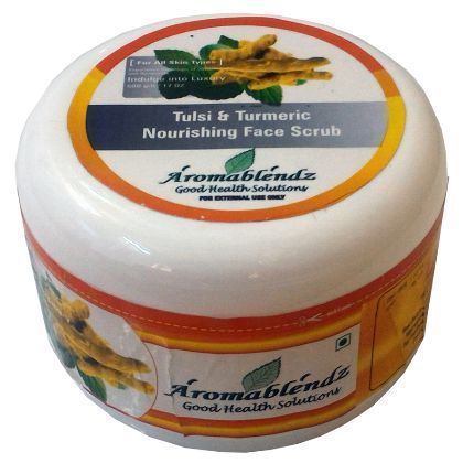 Aromablendz Tulsi and Turmeric Skin Glow Scrub