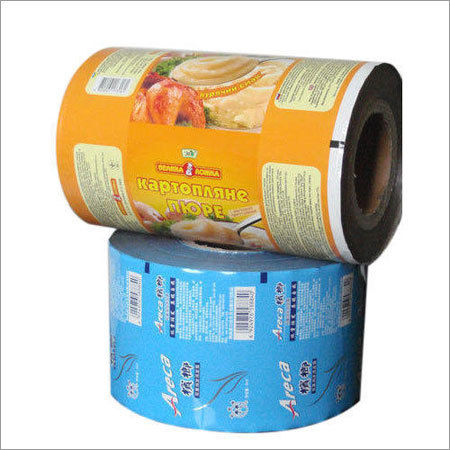 Printed Plastic Packaging Roll