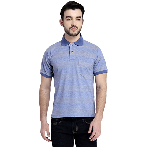 Polo T-Shirts - Cotton, S-XXL, Blue | Soft Fabric, Stylish Design, Comfortable Fit, Breathable, Durable