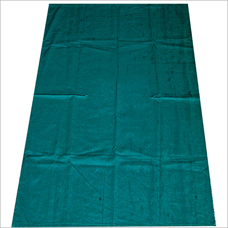 Hospital Cotton Bed Sheet - Cotton Material, Standard Size | Plain Dyed, Plain Style for Comfortable Bedding Solutions