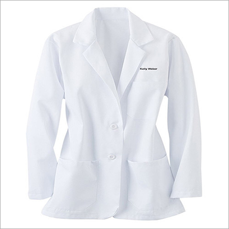 Hospital White Coat - Cotton Blend Fabric | Tailored Fit, Classic Design, Easy to Clean, Designed for Healthcare Professionals