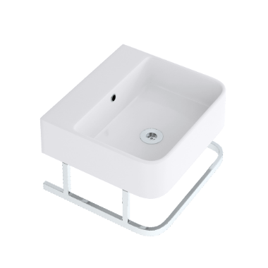 White Designer Basin