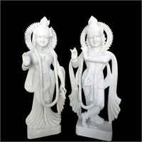 Marble Radha Krishan Statue