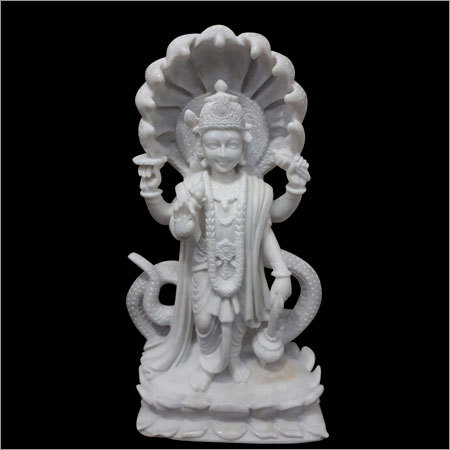 Lord Vishnu Marble Statue
