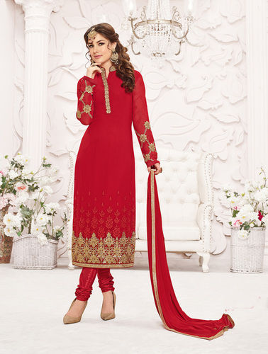 Indian Heavy Designer Semi-Stitched Salwar Suit