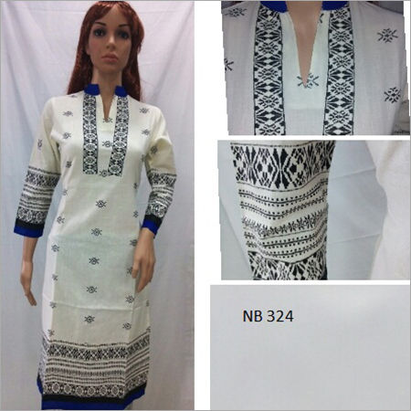 White Fancy Kurtis