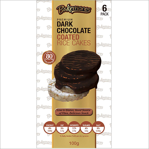 Dark Chocolate Coated Rice Cakes