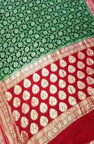 banarasi cotton silk saree