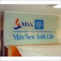 Indoor Reception Signage Board