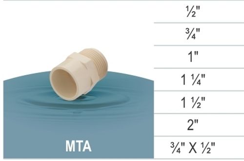 cPVC Male Adapter