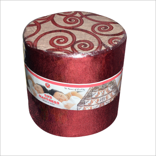 Round Contemporary Pouf