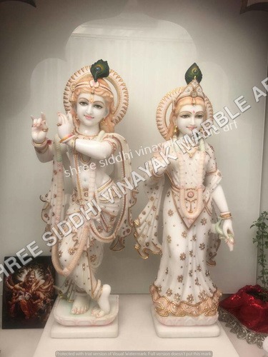 Marble Radha Krishna Idol