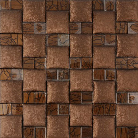 Fancy Leather & Glass Wall Panels By KRISHNA IMPEX