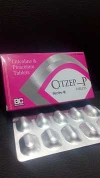 Citicoline 500 mg+Piracetam 800 mg Tablets