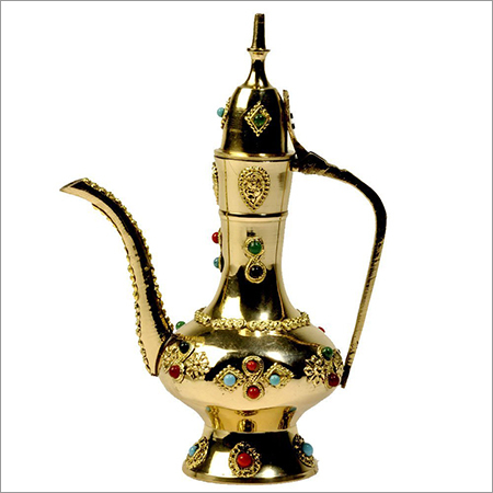 Golden Brass Surahi