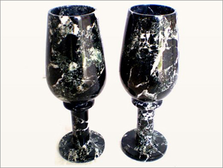Black Semi Precious Stone Work