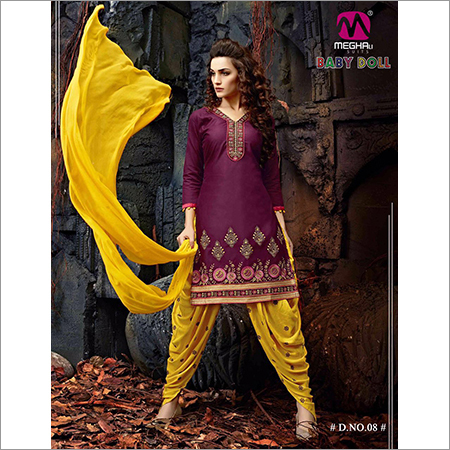 Yellow And Mhrun Ladies Suits