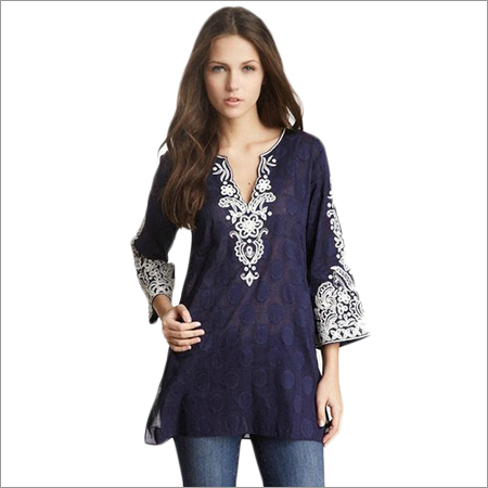 Blue Ladies Kurtis