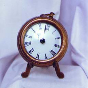 Antique Table Clock With Leg