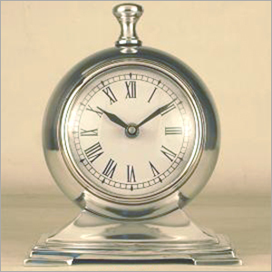 Aluminum Antique Table Clock