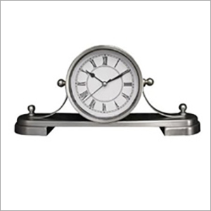 Aluminum Antique Table Clock