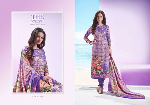 COTTON PRINTED DRESS MATERIALS