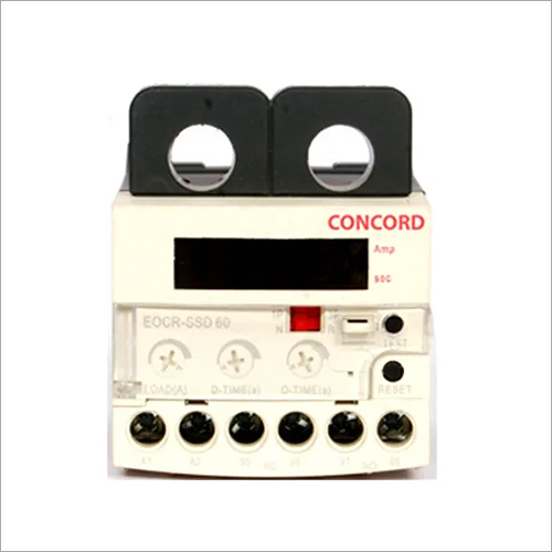 Digital Electronic Overload Relay By CONCORD AUTOMATION & CONTROLS