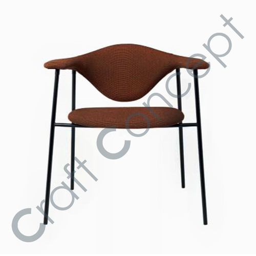 Metal & Leather Chair No Assembly Required