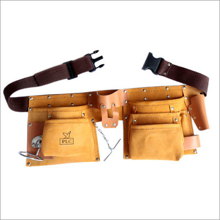 10 Pocket Large Capacity Split Leather Carpenter Apron