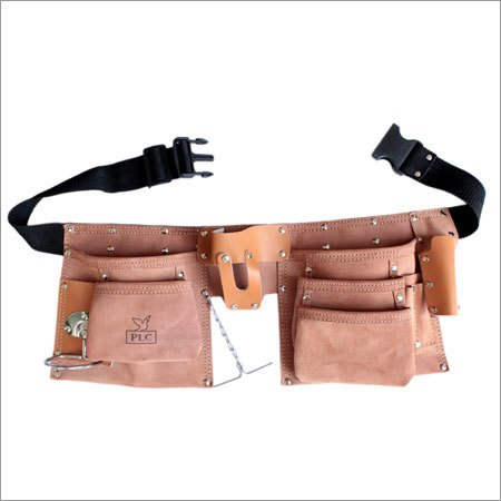 10 Pocket Large Capacity Split Leather Carpenter Apron