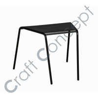 Black Metal Stool No Assembly Required