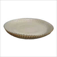 White Paper Plate
