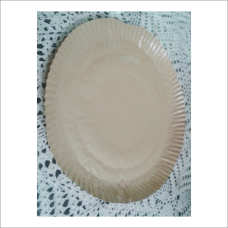 Brown Tiger Silicon Paper Plate