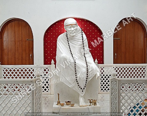 Marble Sai Baba Statue  