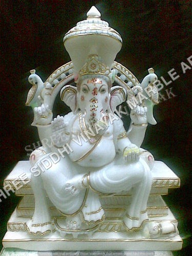 Ganesh Marble Murti