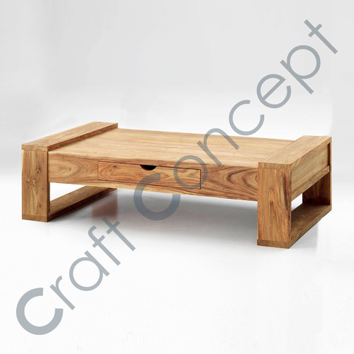 Wooden Coffee Table No Assembly Required