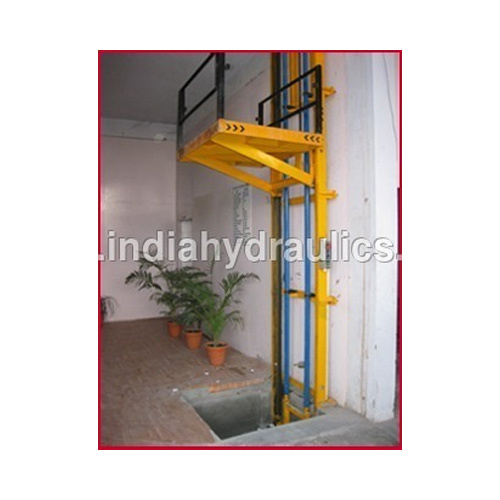 Single Mast Hydraulics Stacker Lift