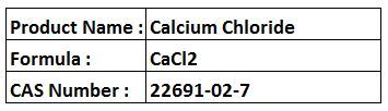 Calcium Compounds