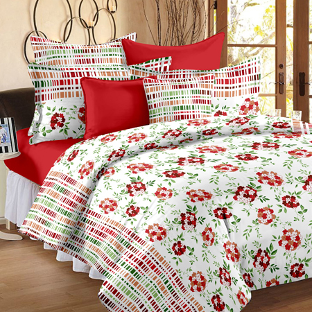 Satin Cotton Double Bed Sheet Satin Cotton Double Bed Sheet