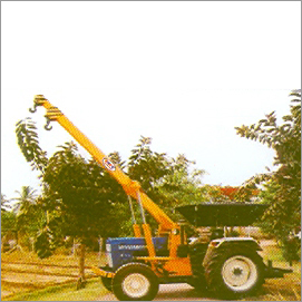 Crane Attachment On Tractors