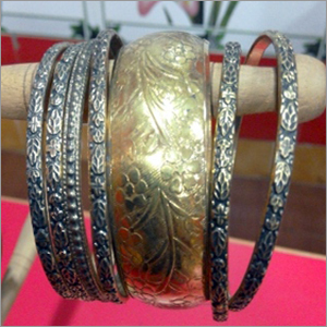 German Silver Bangle