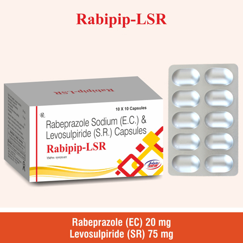 Rabeprazole  20 mg+Levosulpiride (SR) 75 mg