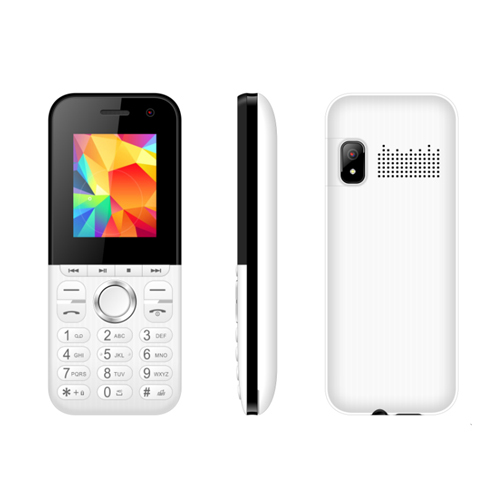 1.8 Inch Bar Phone - Plastic Body, 111 x 47 x 13.8mm | Dual SIM, Bluetooth, 0.08MP Camera, 32MB RAM+ROM, 600-1400mAh Battery