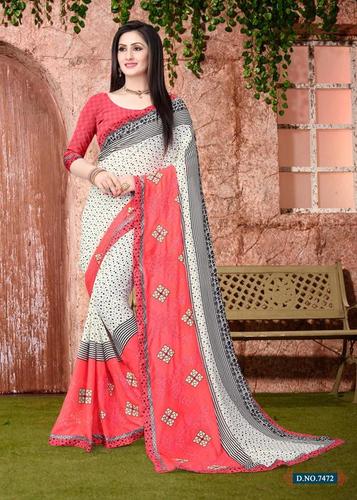 Printed Saree