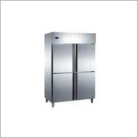 Silver Vertical Freezer