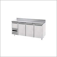 Silver Under Counter Refrigerator