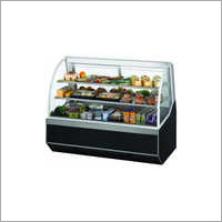 Black Refrigerator Display Case