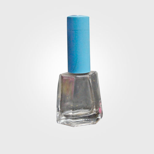 Empty Glass Nail Paint Bottle