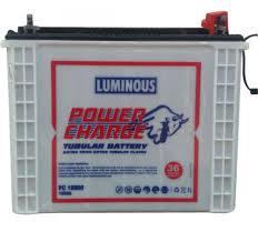 Luminous 150 Amp tubular battery- Red Charge 18000