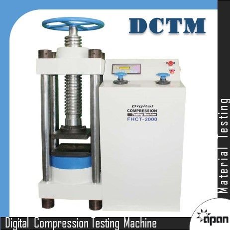 Digital Compression Testing Machine, Capacity: 10-300 Ton